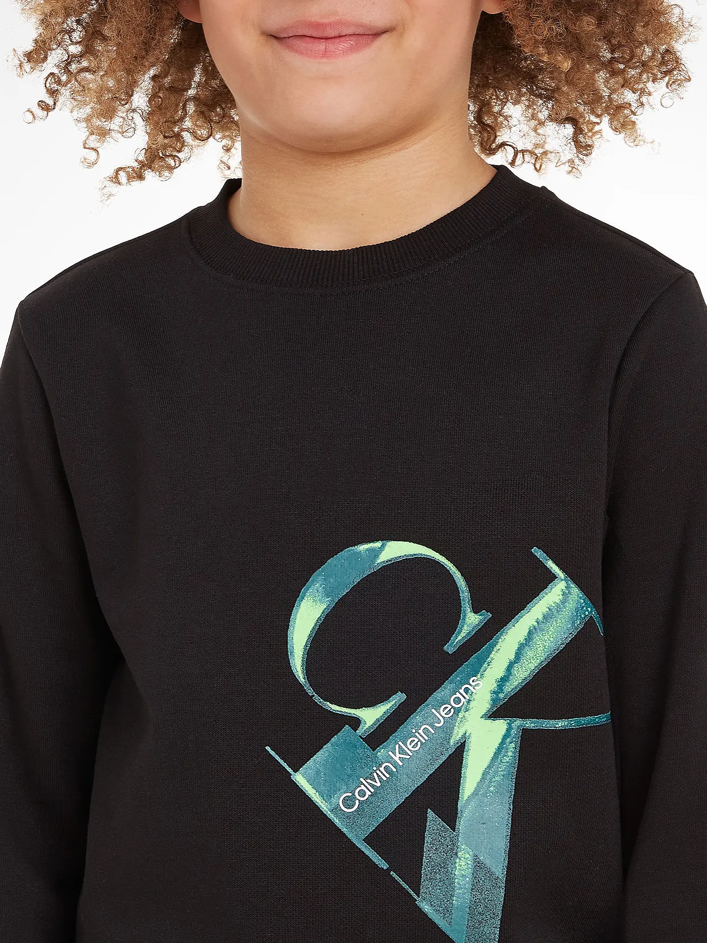 CALVIN KLEIN JEANS | Jungen Sweater  | schwarz