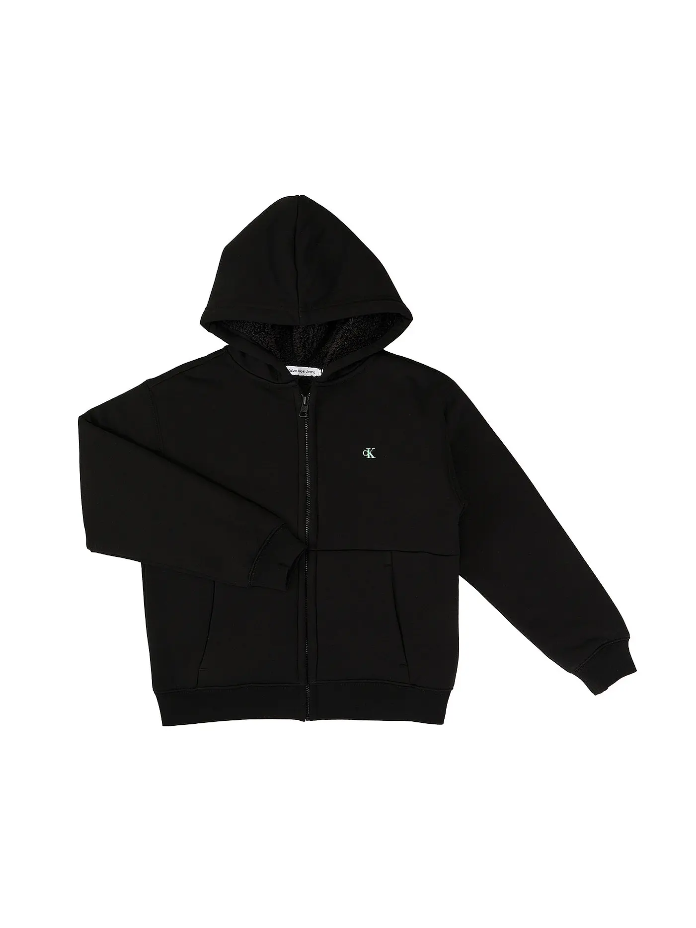 CALVIN KLEIN JEANS | Jungen Sweatjacke | schwarz