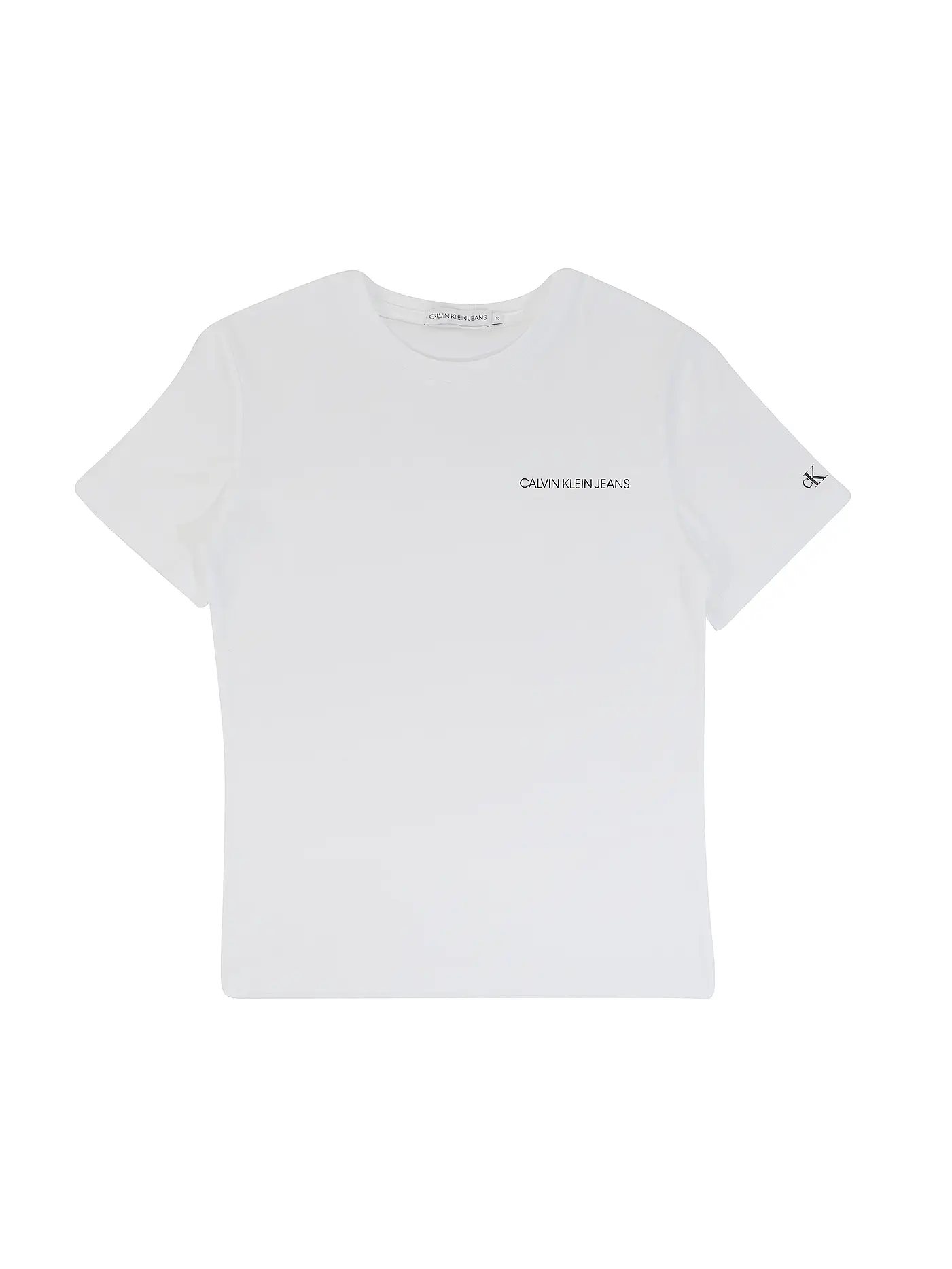 CALVIN KLEIN JEANS | Jungen T-Shirt Regular Fit  | weiss