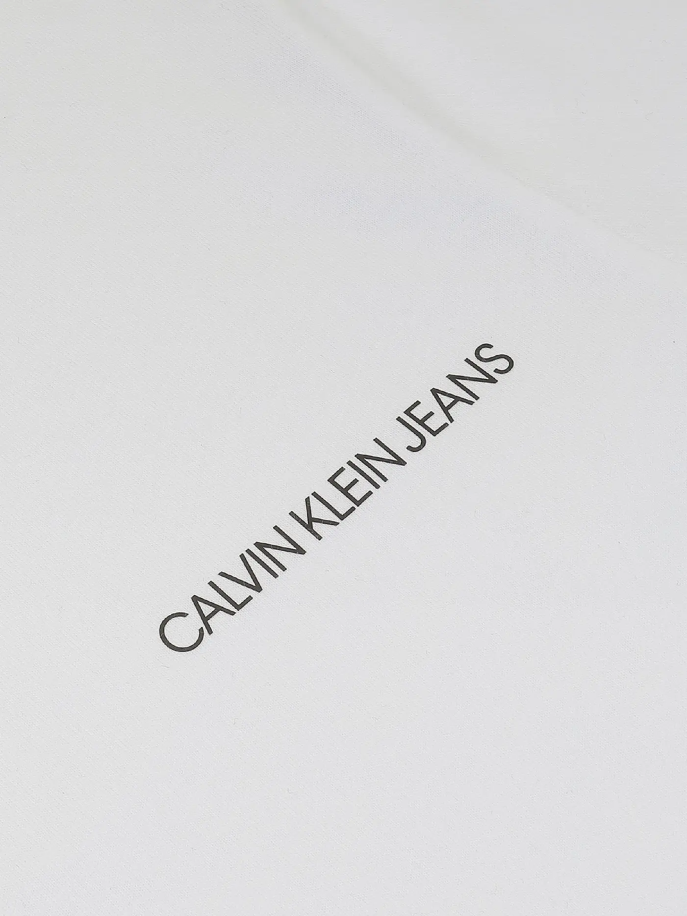 CALVIN KLEIN JEANS | Jungen T-Shirt Regular Fit  | weiss