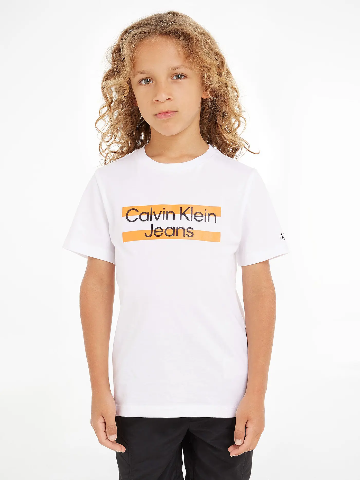 CALVIN KLEIN JEANS | Jungen T-Shirt | weiss