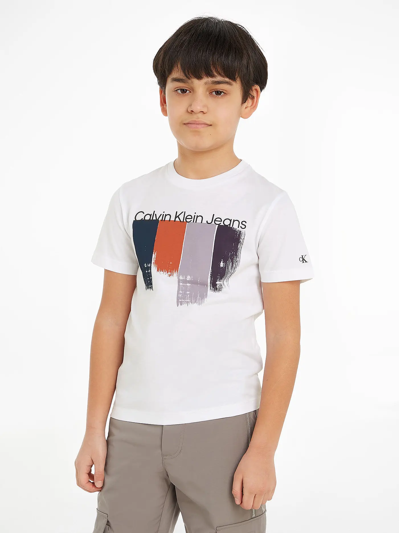 CALVIN KLEIN JEANS | Jungen T-Shirt | weiss