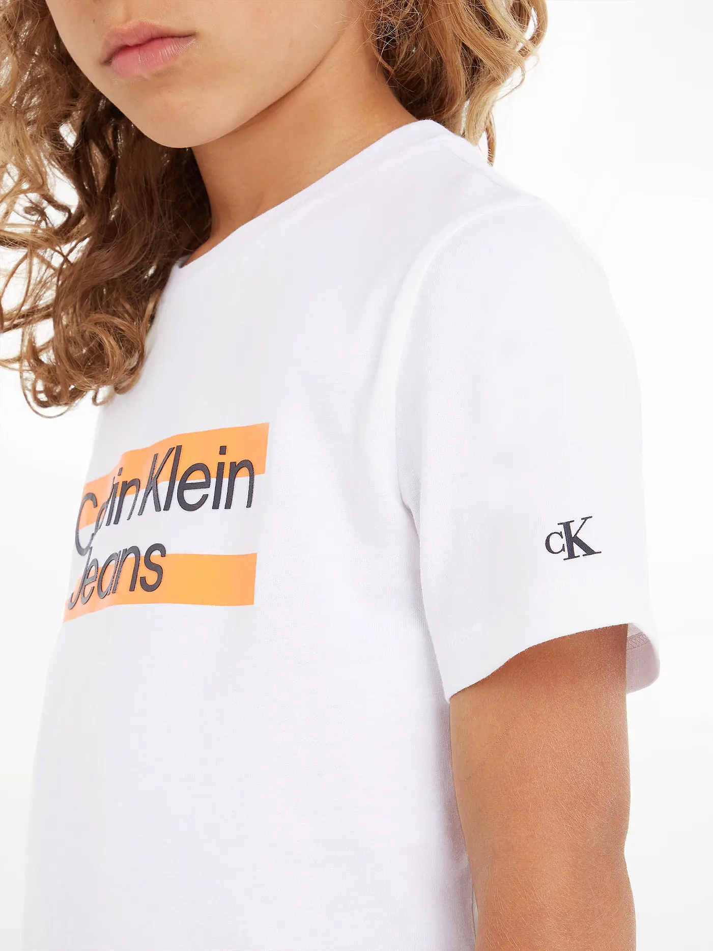 CALVIN KLEIN JEANS | Jungen T-Shirt | weiss
