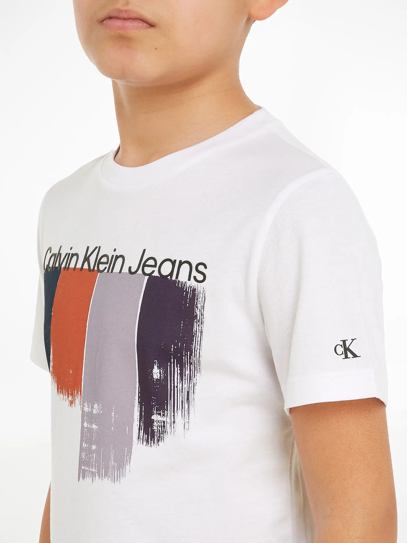 CALVIN KLEIN JEANS | Jungen T-Shirt | weiss