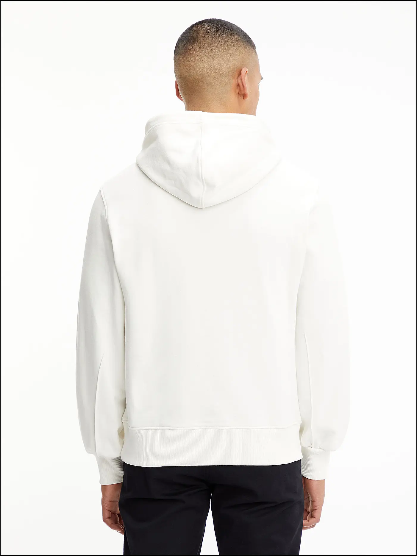 CALVIN KLEIN JEANS | Kapuzensweater - Hoddie  | weiss