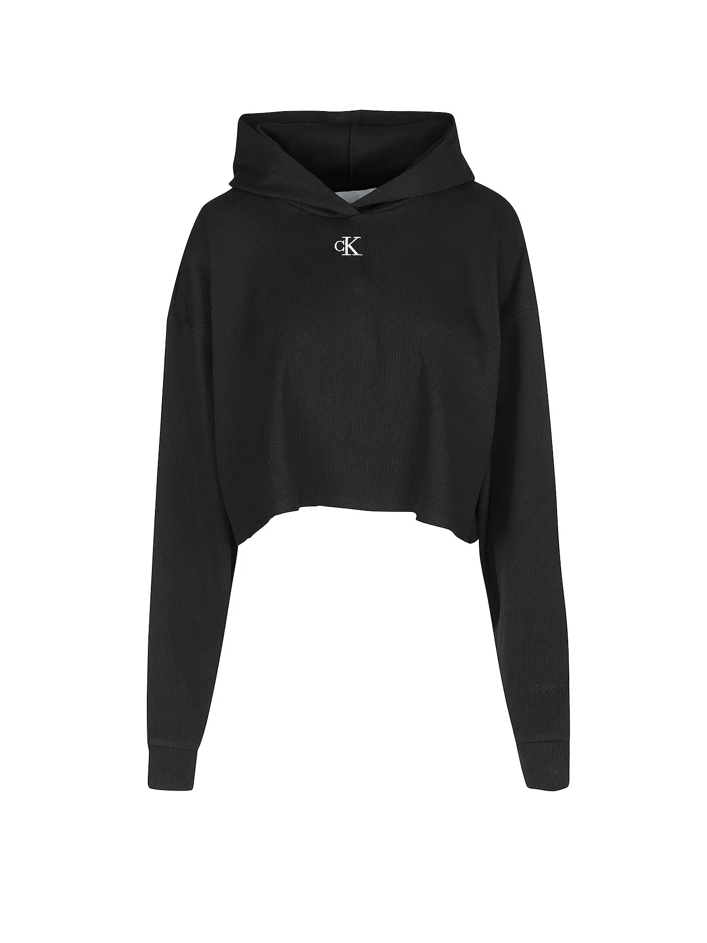 CALVIN KLEIN JEANS | Kapuzensweater - Hoodie  | schwarz