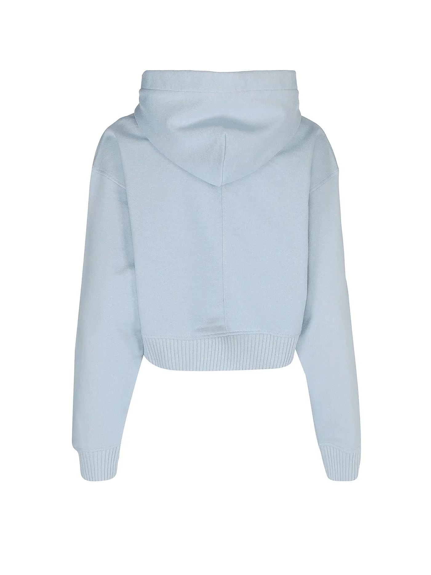 CALVIN KLEIN JEANS | Kapuzensweater - Hoodie Cropped Fit | hellblau