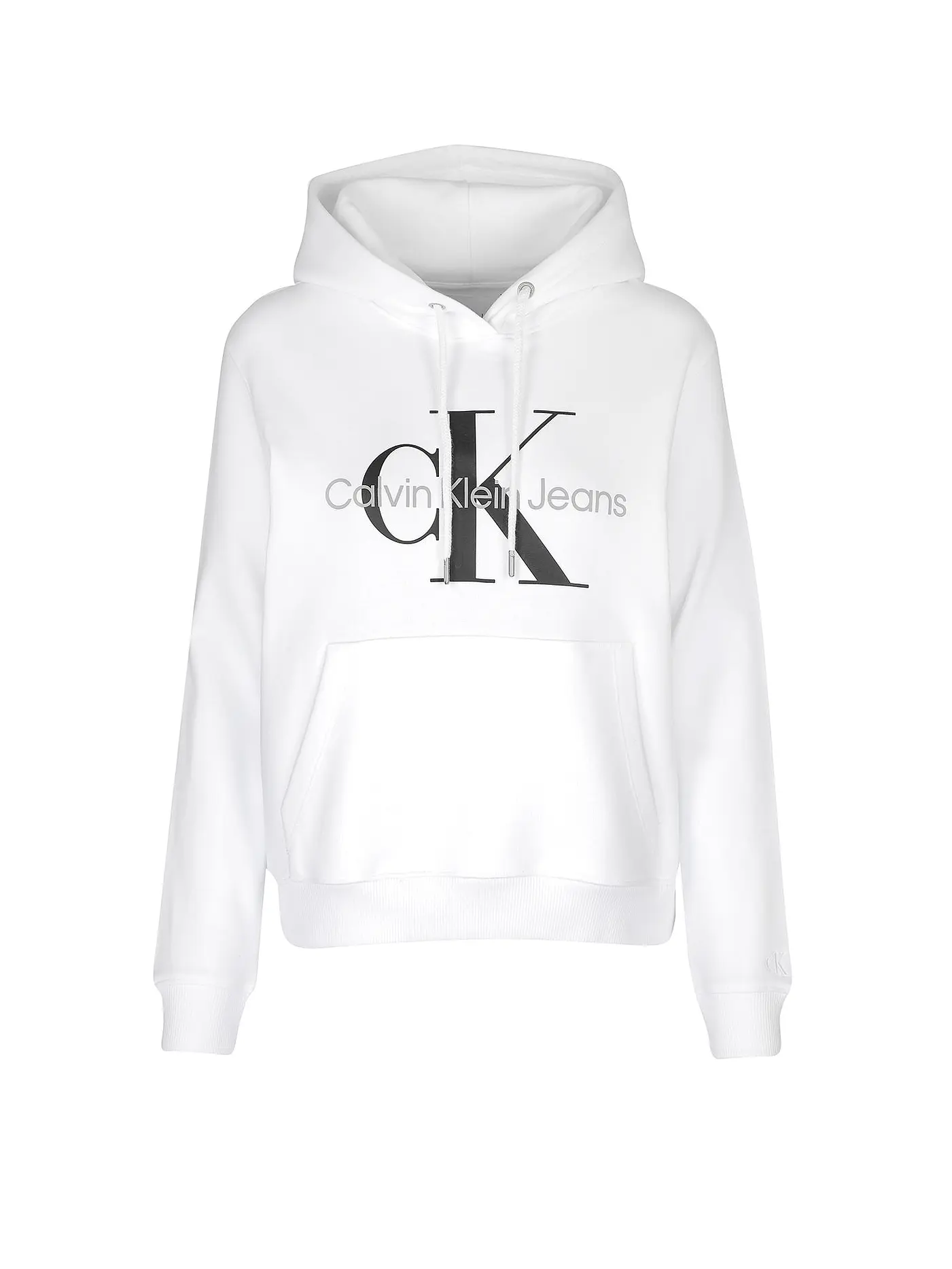 CALVIN KLEIN JEANS | Kapuzensweater - Hoodie | weiss