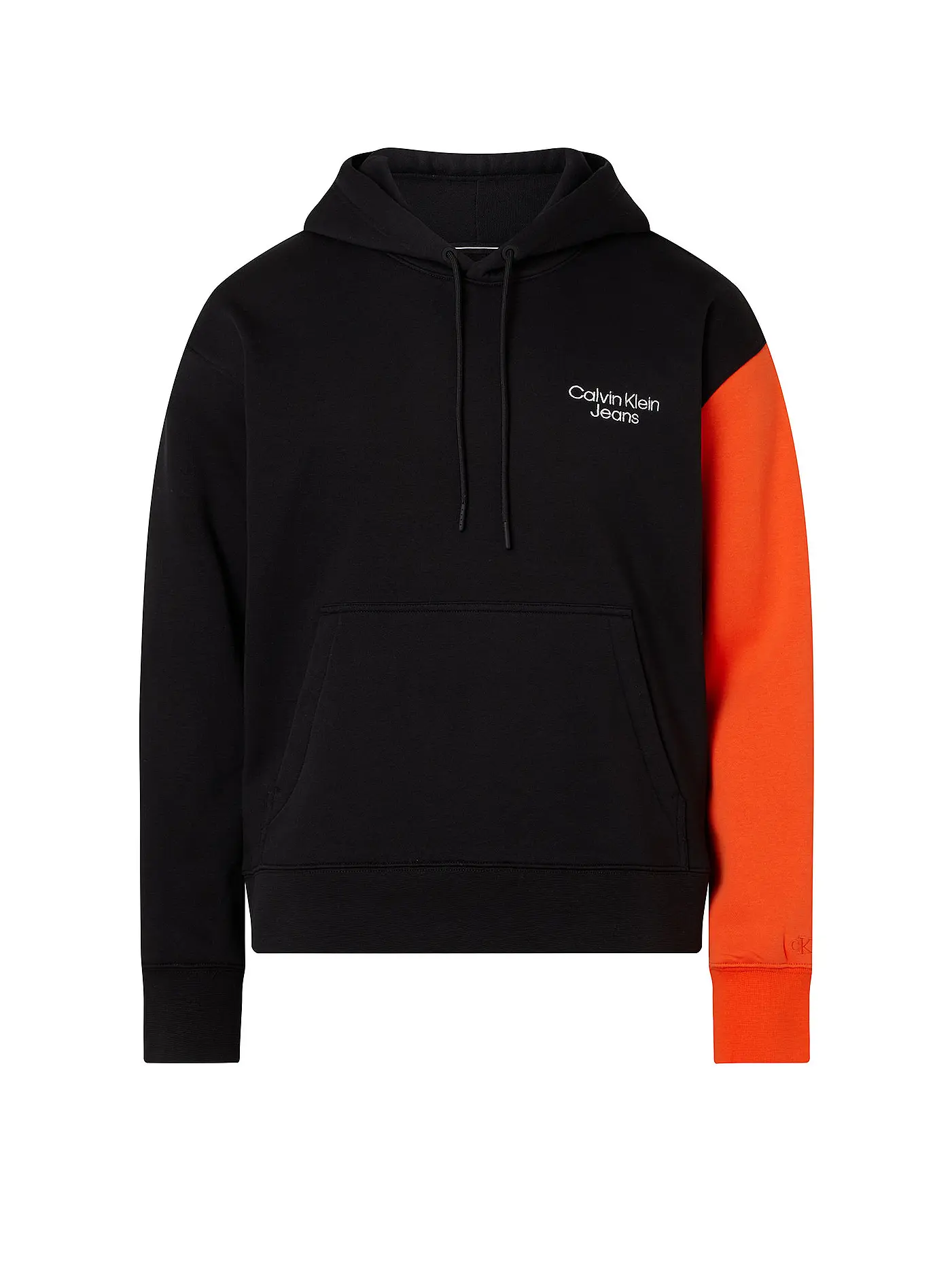 CALVIN KLEIN JEANS | Kapuzensweater - Hoodie | schwarz