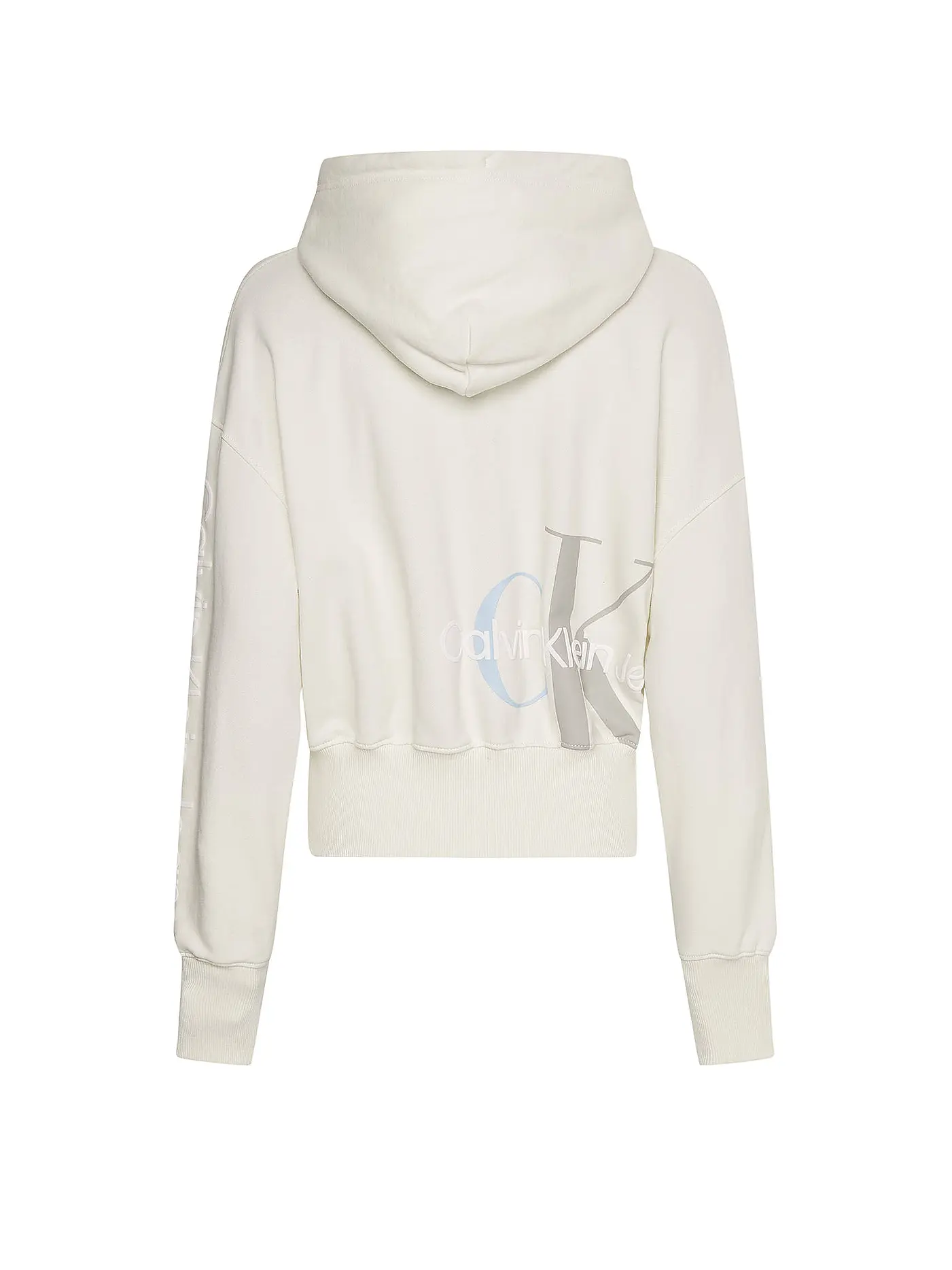 CALVIN KLEIN JEANS | Kapuzensweater - Hoodie | creme