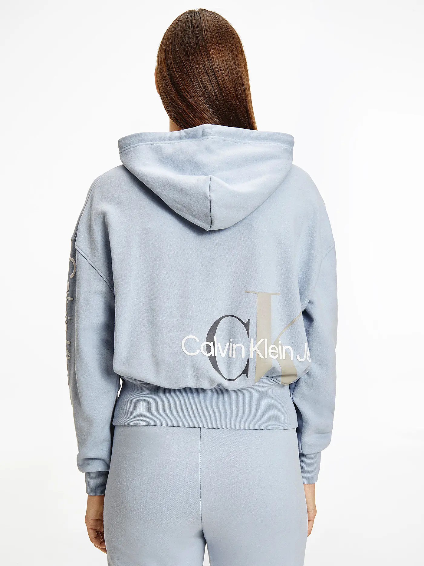 CALVIN KLEIN JEANS | Kapuzensweater - Hoodie | blau