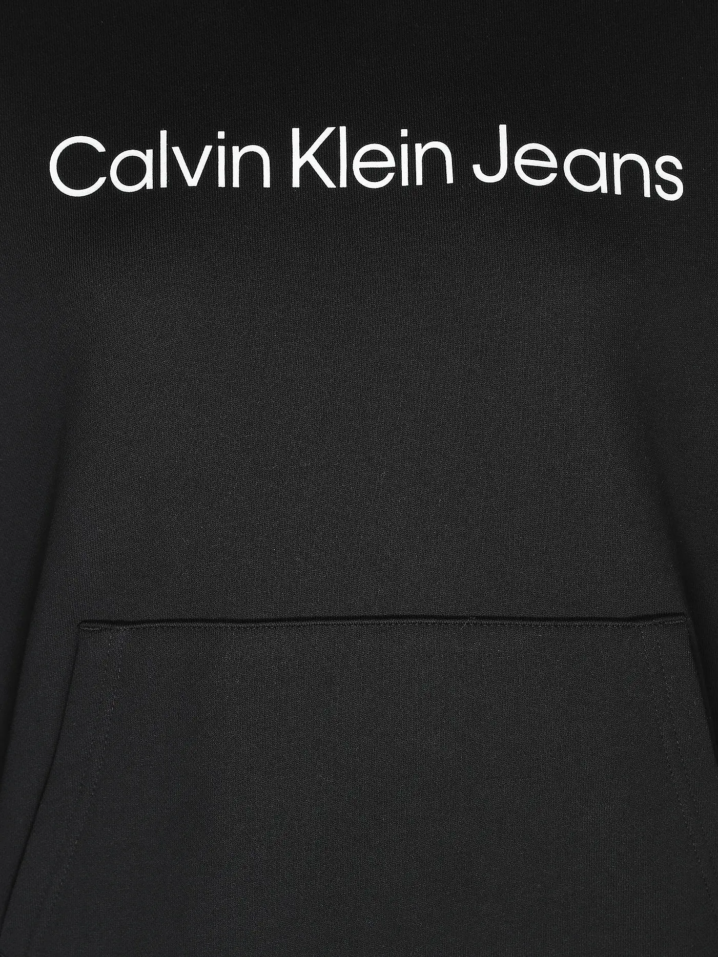 CALVIN KLEIN JEANS | Kapuzensweater - Hoodie | schwarz