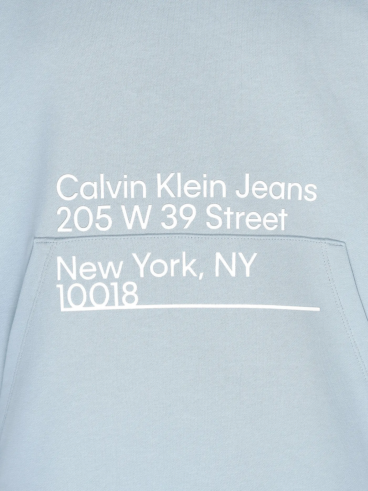 CALVIN KLEIN JEANS | Kapuzensweater - Hoodie | hellblau