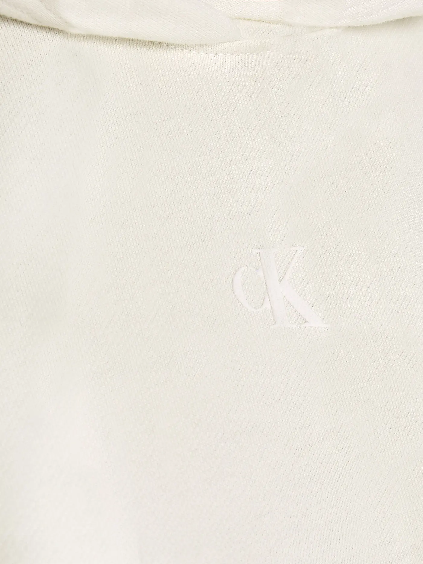 CALVIN KLEIN JEANS | Kapuzensweater - Hoodie | creme