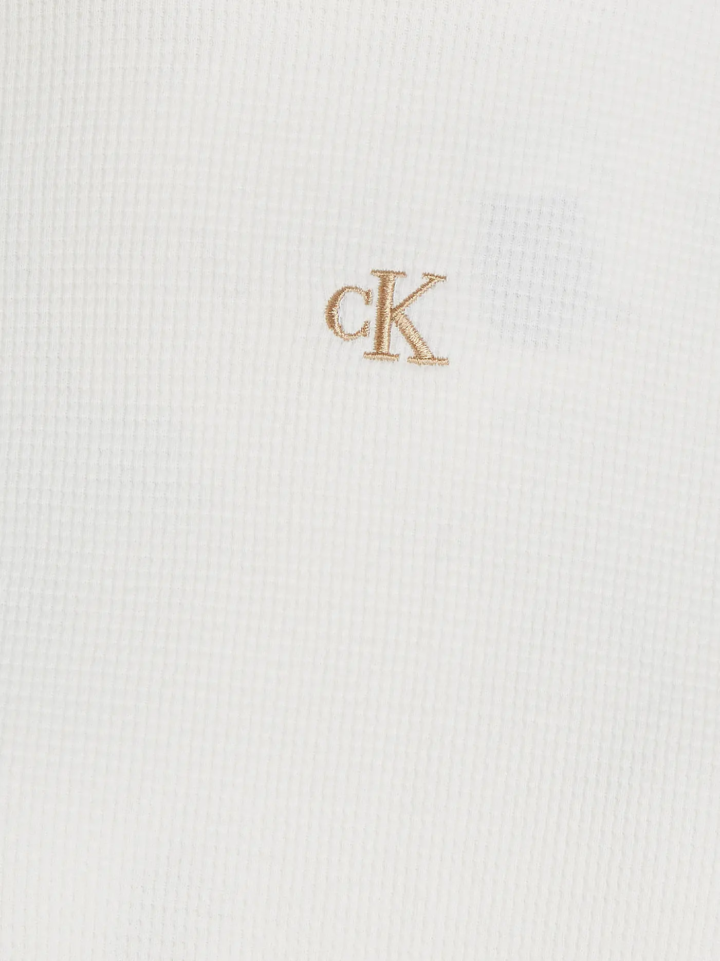 CALVIN KLEIN JEANS | Kapuzensweater - Hoodie | creme