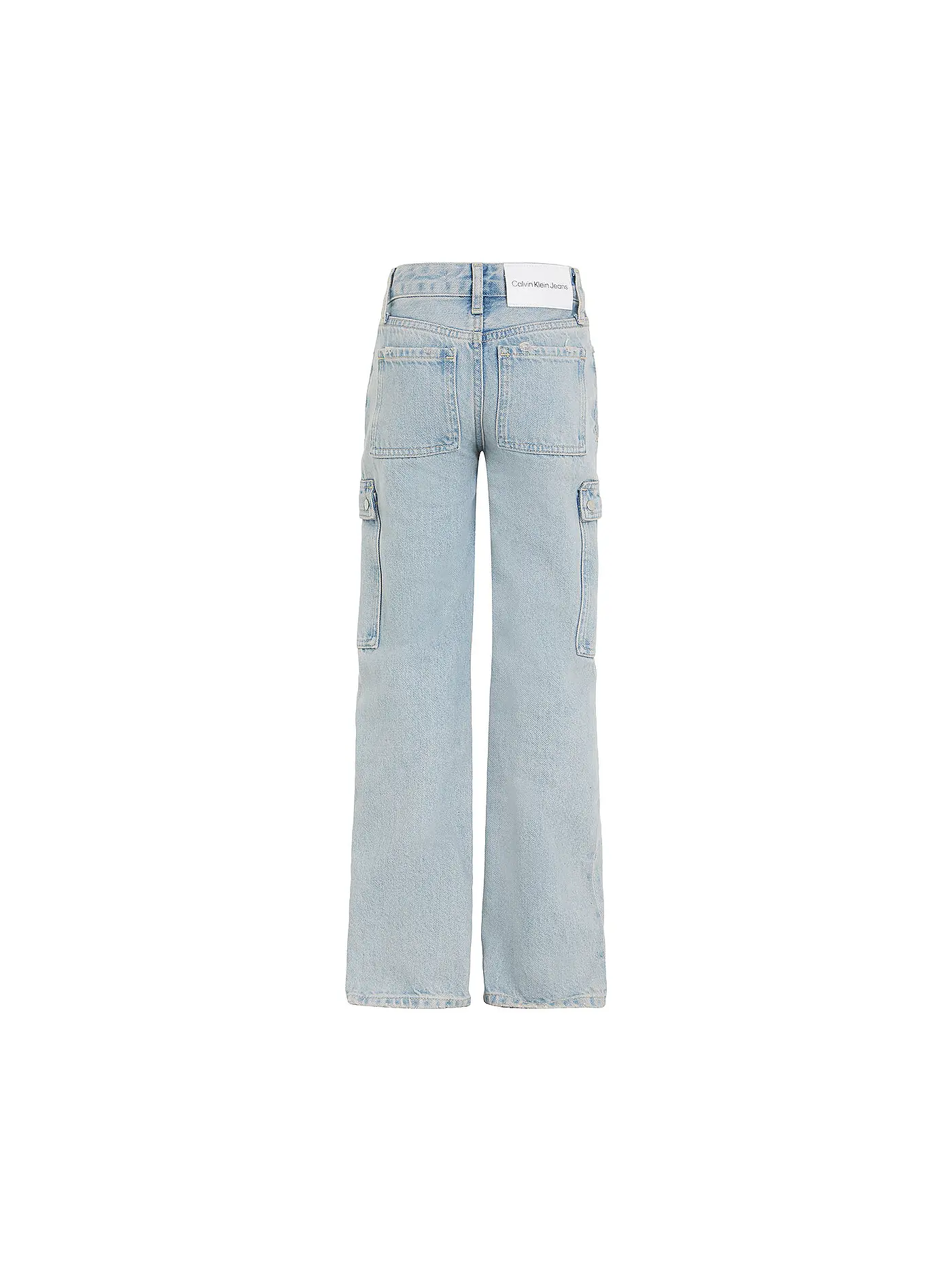 CALVIN KLEIN JEANS | Mädchen Cargohose  | hellblau