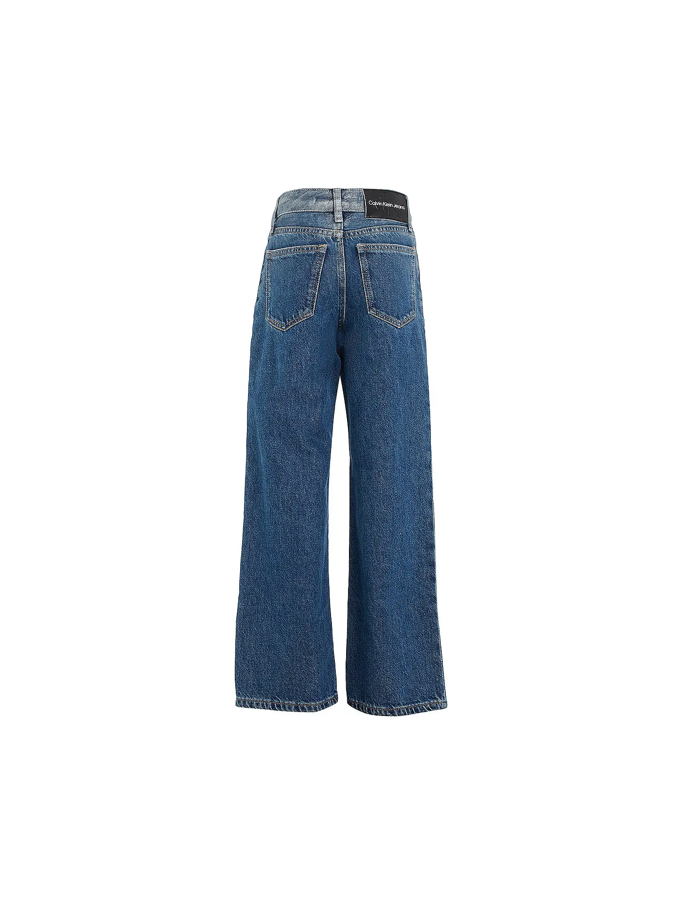 CALVIN KLEIN JEANS | Mädchen Jeans Wide Leg  | blau