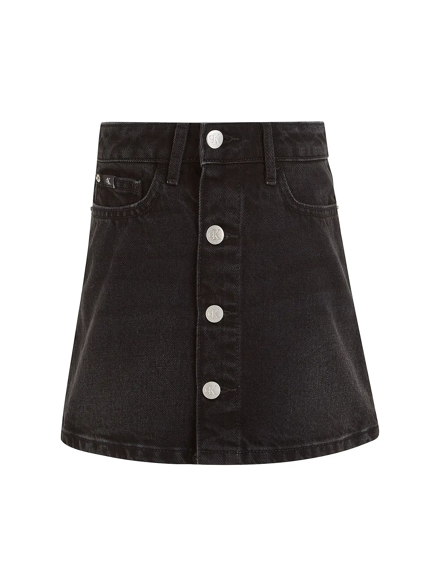 CALVIN KLEIN JEANS | Mädchen Jeansrock  | schwarz