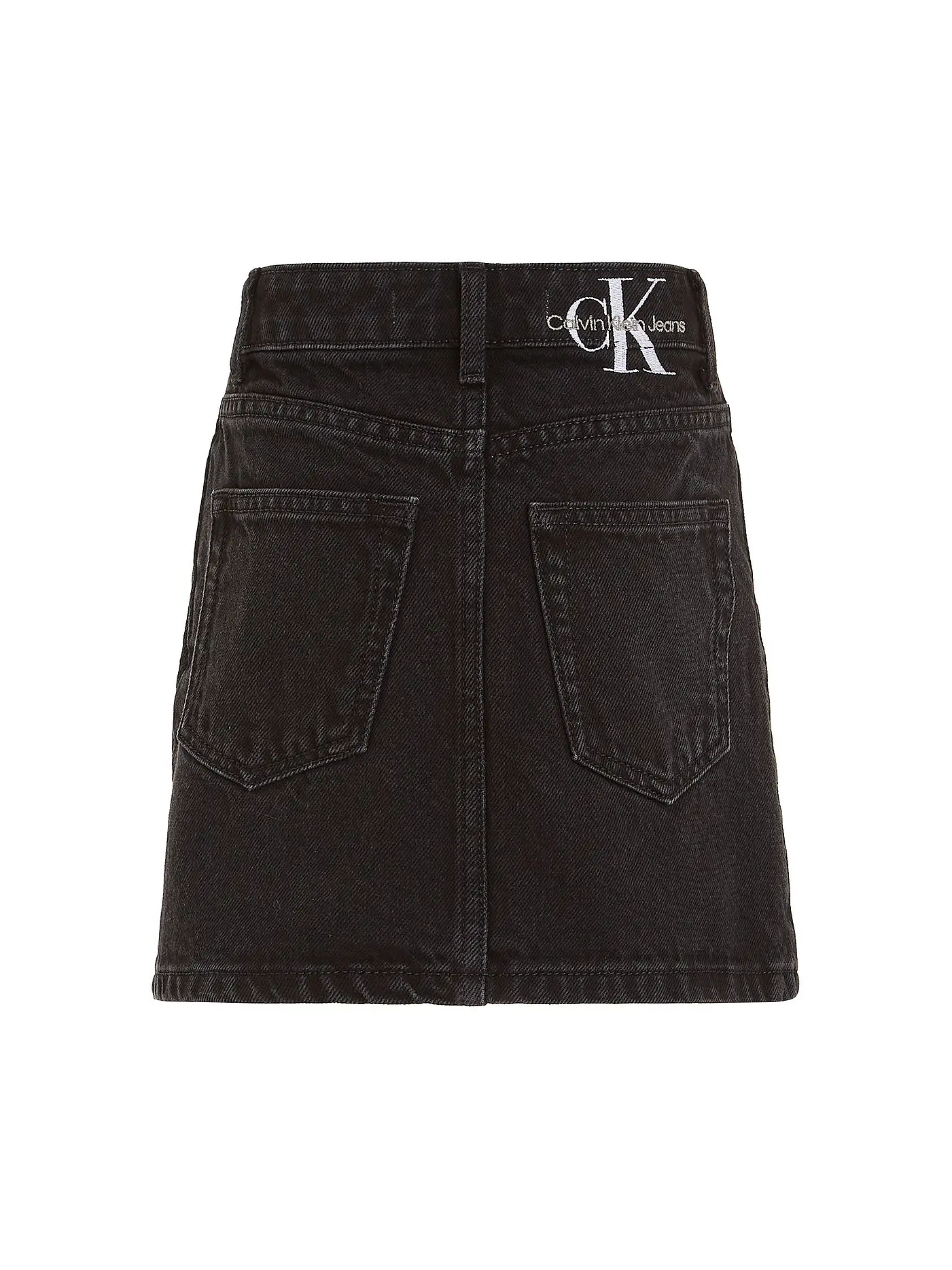 CALVIN KLEIN JEANS | Mädchen Jeansrock  | schwarz