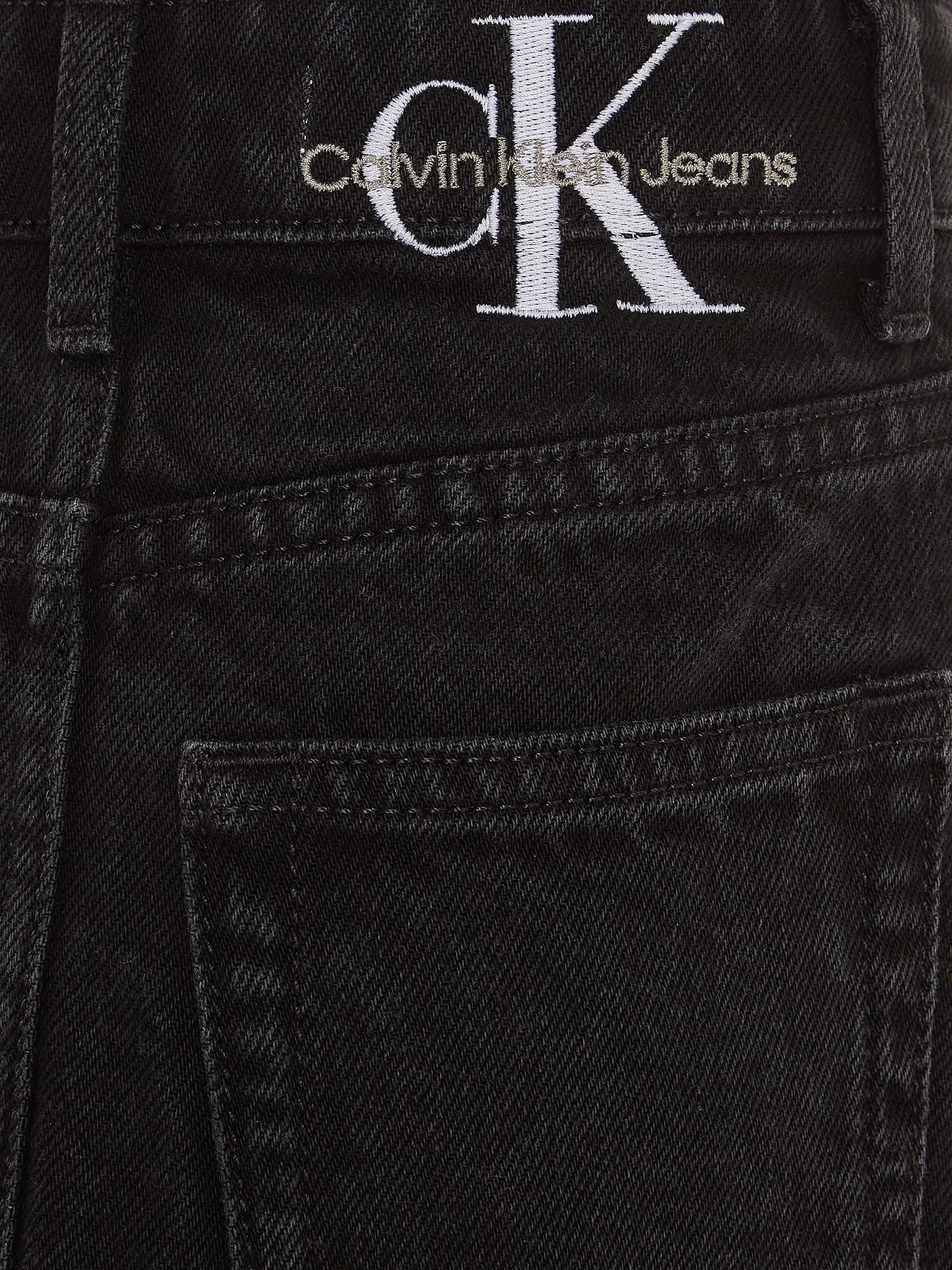 CALVIN KLEIN JEANS | Mädchen Jeansrock  | schwarz