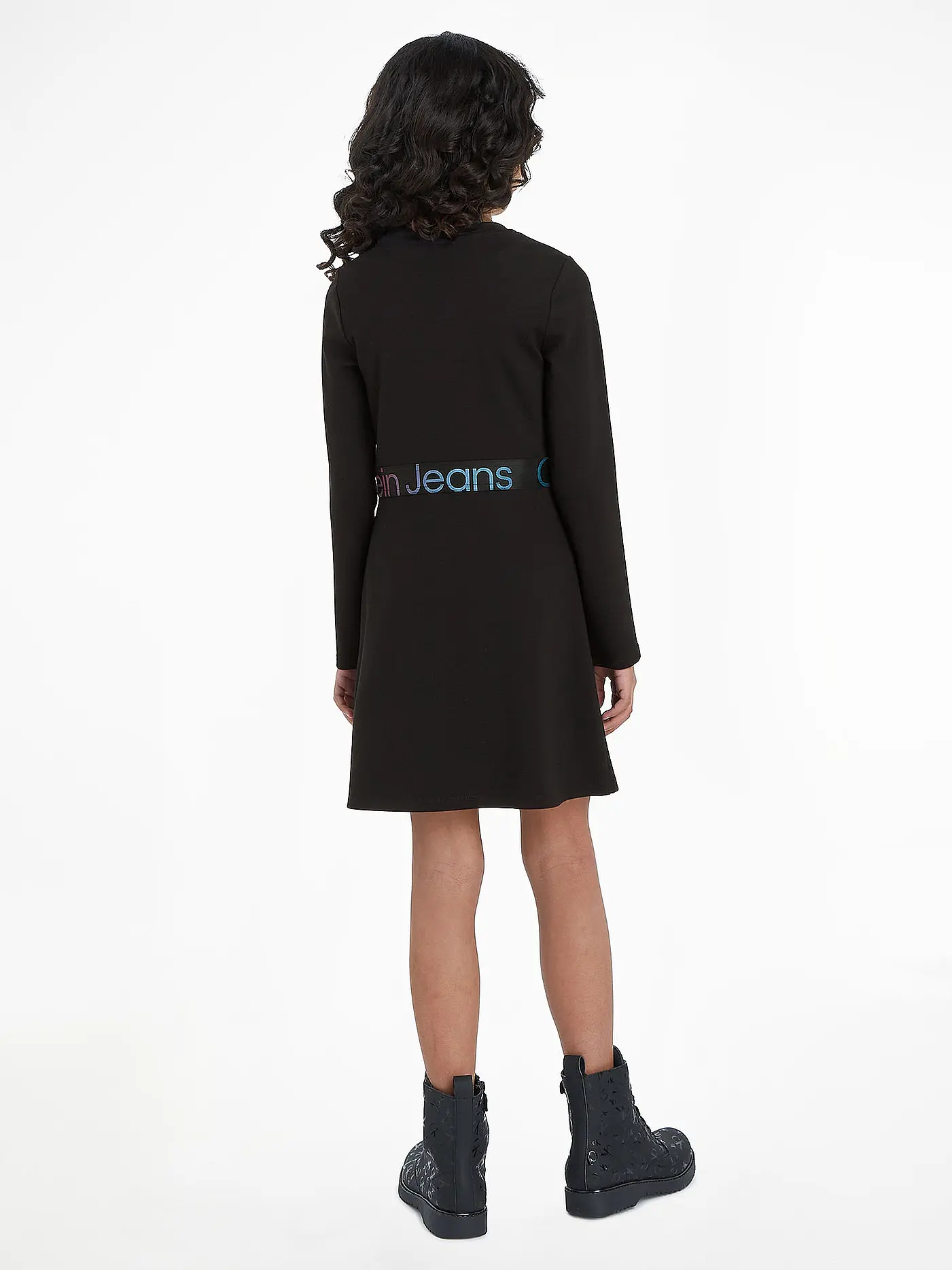 CALVIN KLEIN JEANS | Mädchen Kleid  | schwarz
