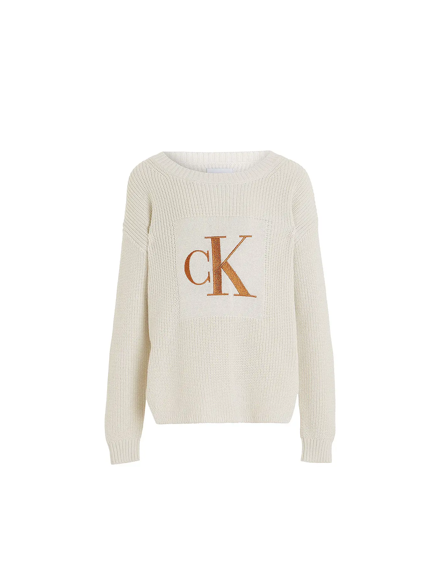 CALVIN KLEIN JEANS | Mädchen Pullover  | creme