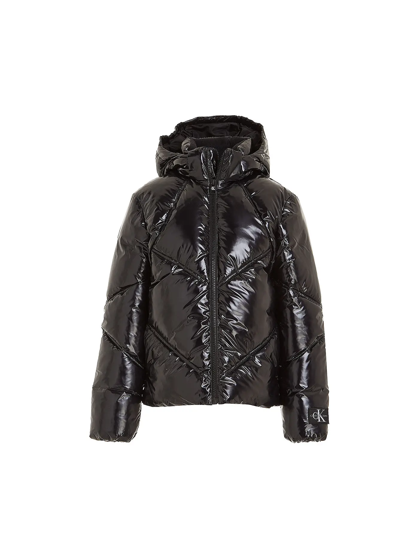CALVIN KLEIN JEANS | Mädchen Steppjacke  | schwarz