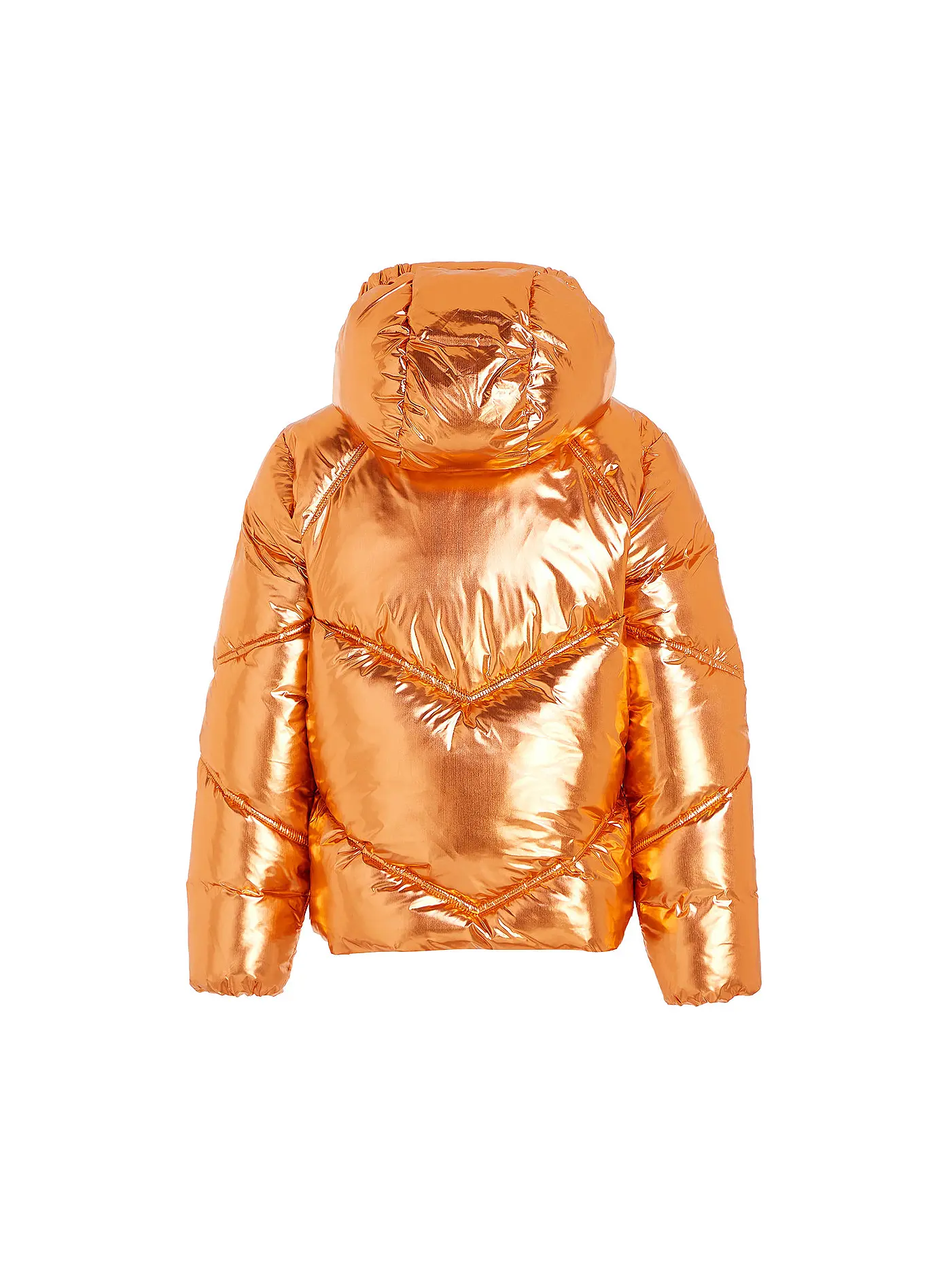 CALVIN KLEIN JEANS | Mädchen Steppjacke  | kupfer