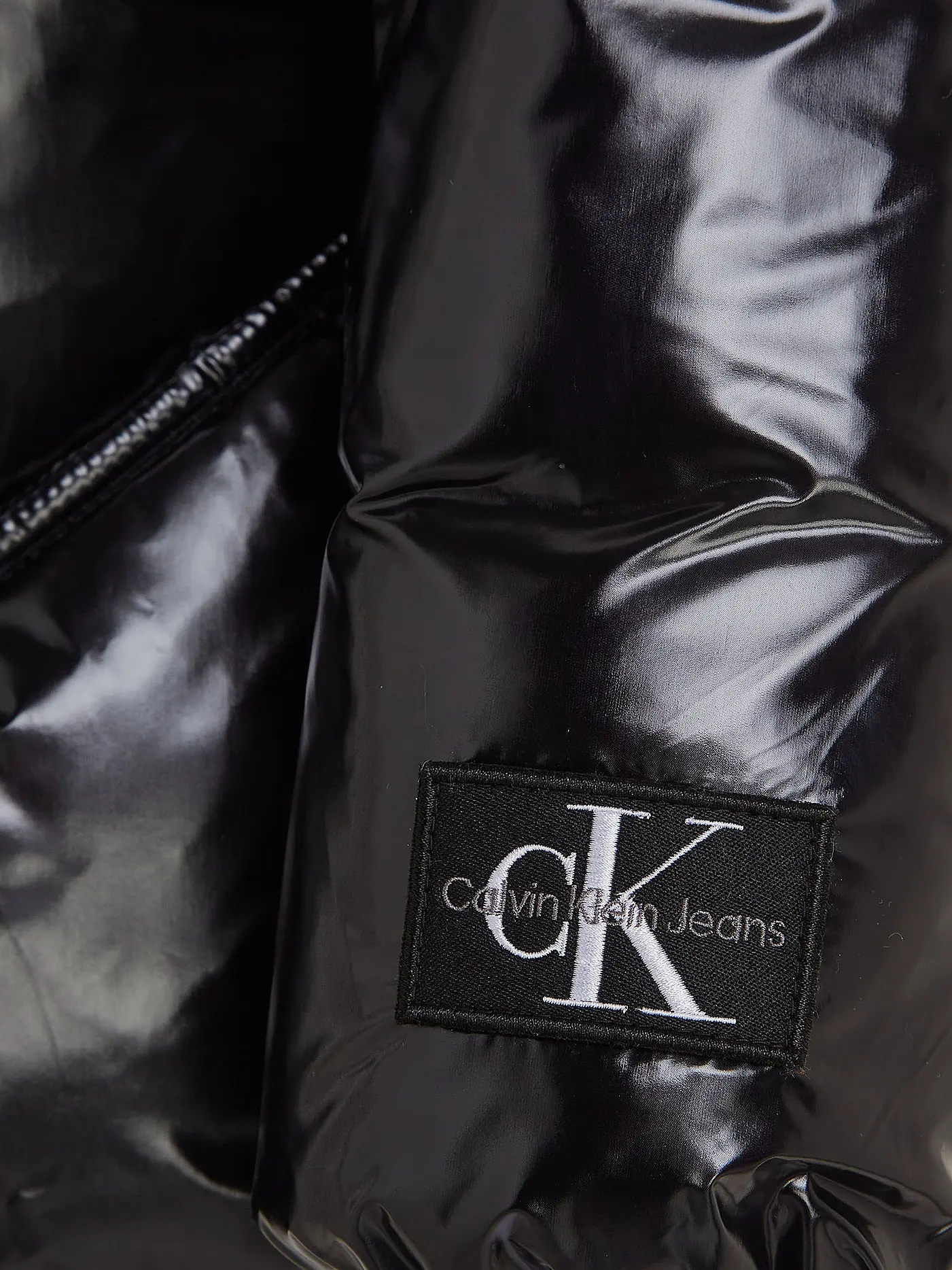 CALVIN KLEIN JEANS | Mädchen Steppjacke  | schwarz