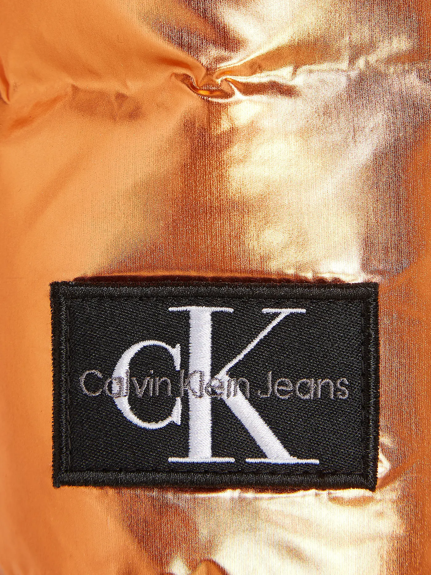 CALVIN KLEIN JEANS | Mädchen Steppjacke  | kupfer