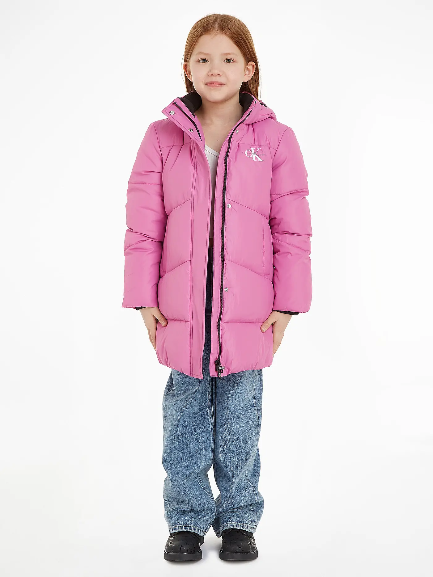 CALVIN KLEIN JEANS | Mädchen Steppmantel  | pink