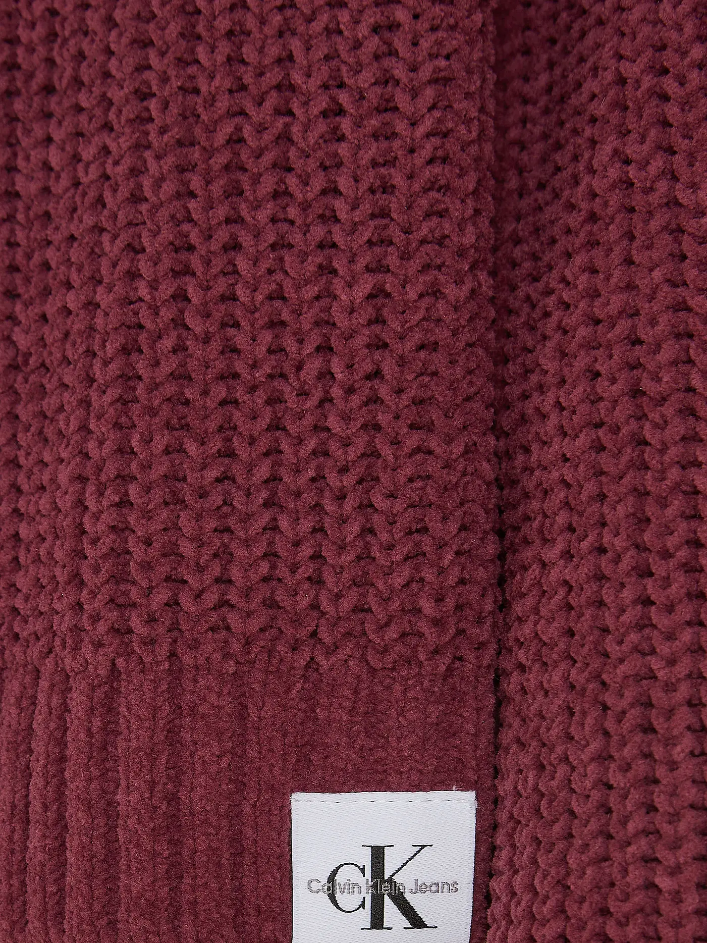 CALVIN KLEIN JEANS | Mädchen Strickjacke  | beere