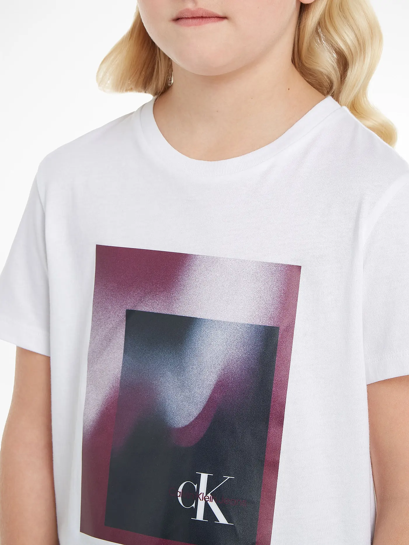 CALVIN KLEIN JEANS | Mädchen T-Shirt  | weiss