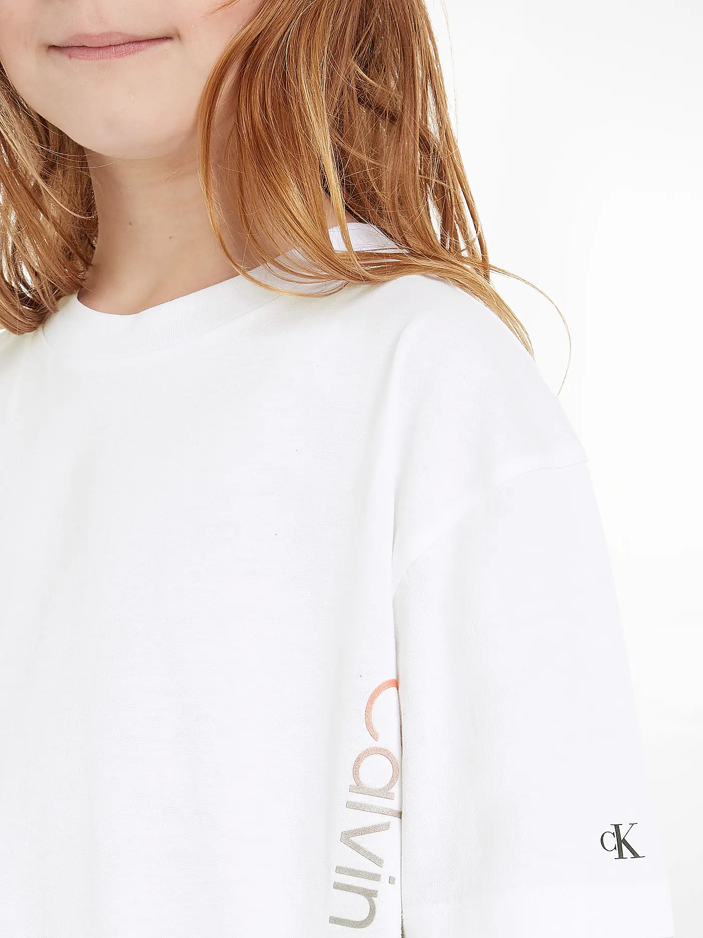 CALVIN KLEIN JEANS | Mädchen T-Shirt | weiss