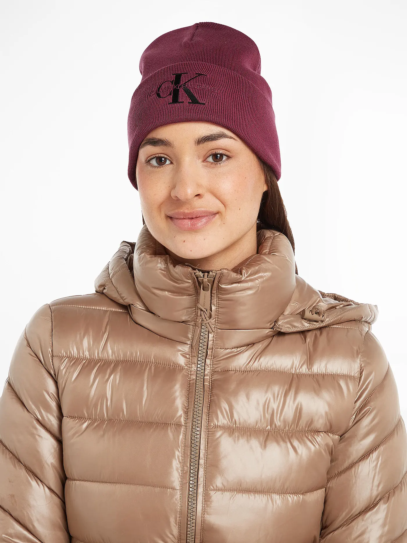 CALVIN KLEIN JEANS | Mütze - Haube   | lila