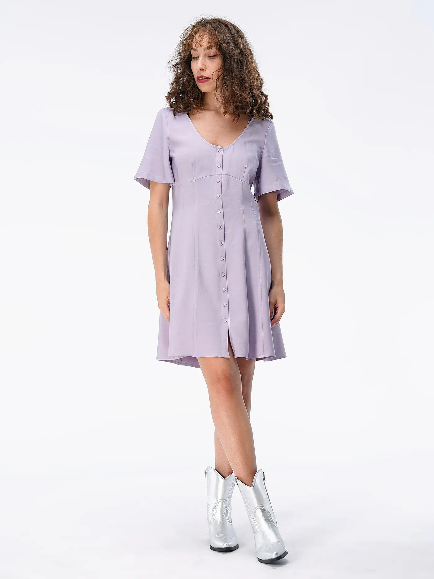 CALVIN KLEIN JEANS | Minikleid  | lila