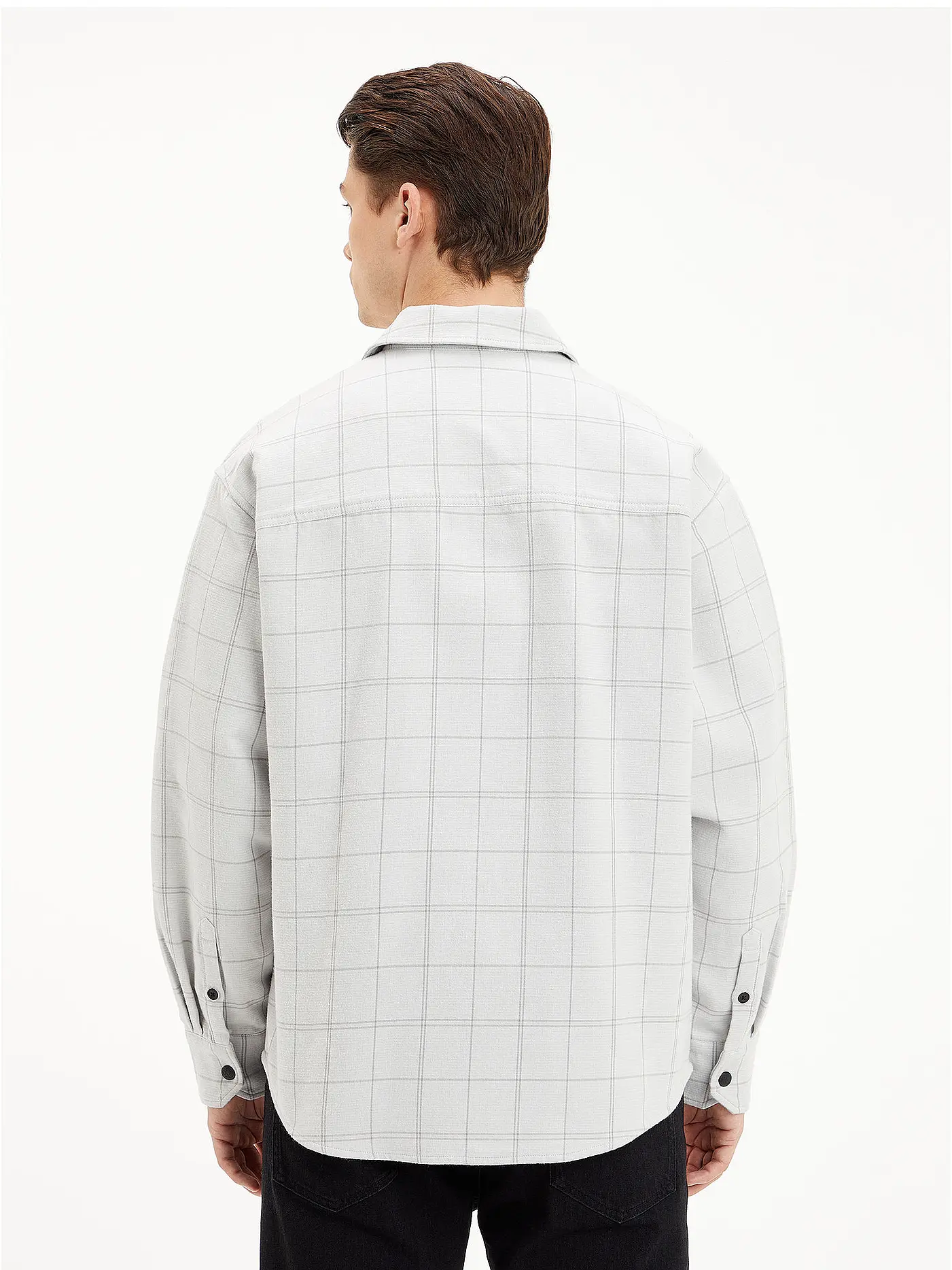 CALVIN KLEIN JEANS | Overshirt | grau