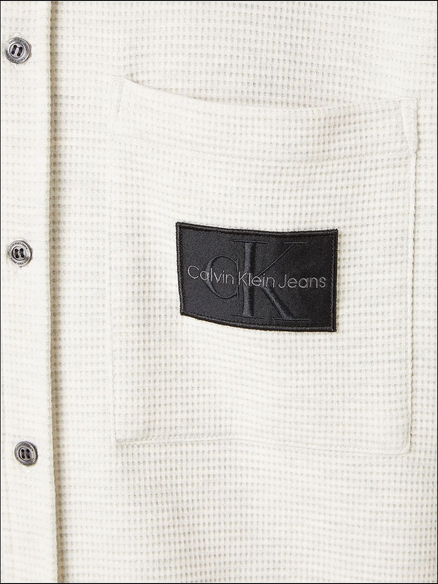 CALVIN KLEIN JEANS | Overshirt | hellgrau