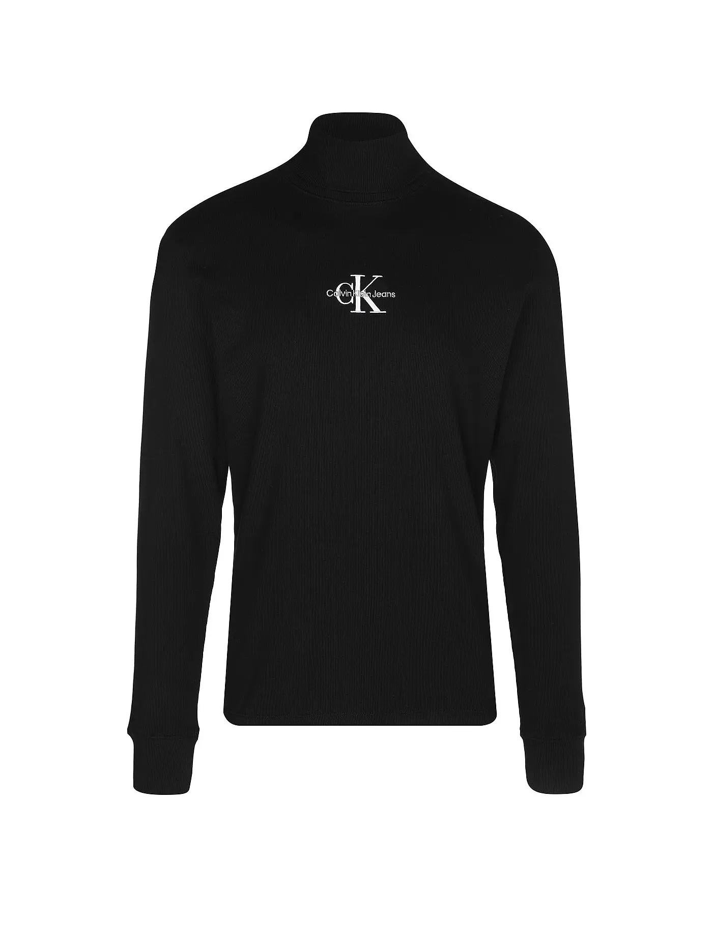 CALVIN KLEIN JEANS | Rollkragenshirt | schwarz