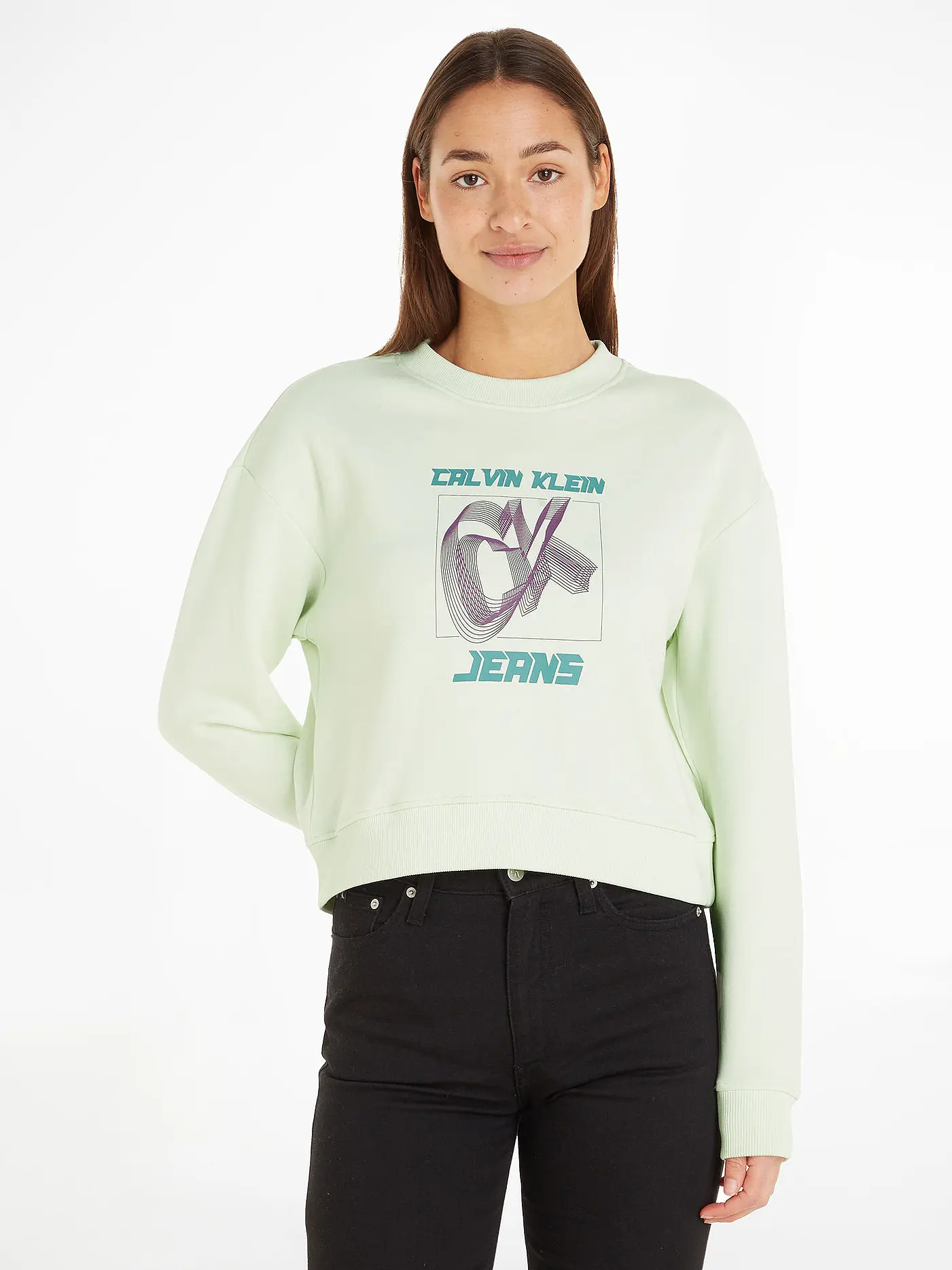 CALVIN KLEIN JEANS | Sweater  | mint