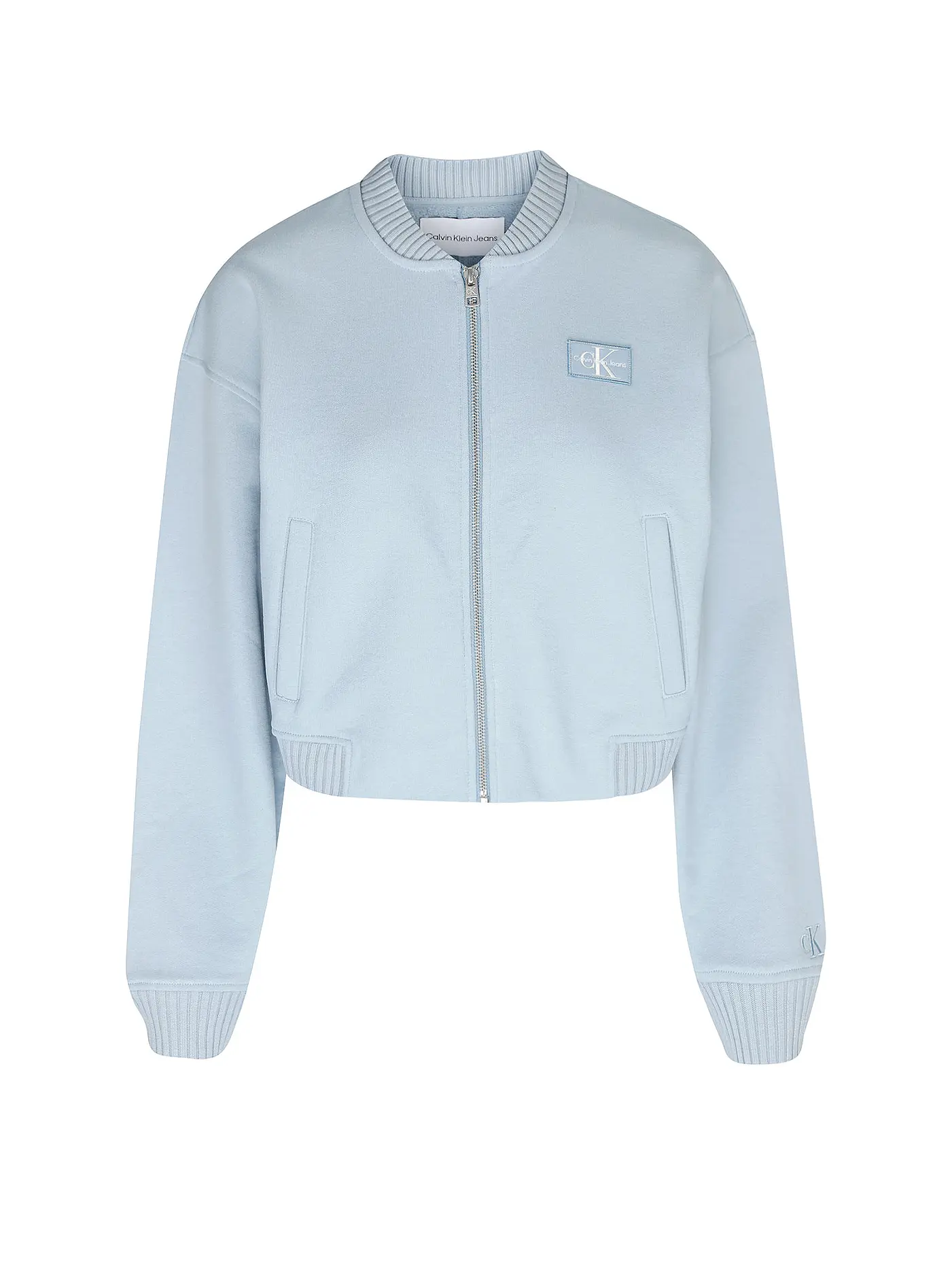 CALVIN KLEIN JEANS | Sweatjacke | hellblau