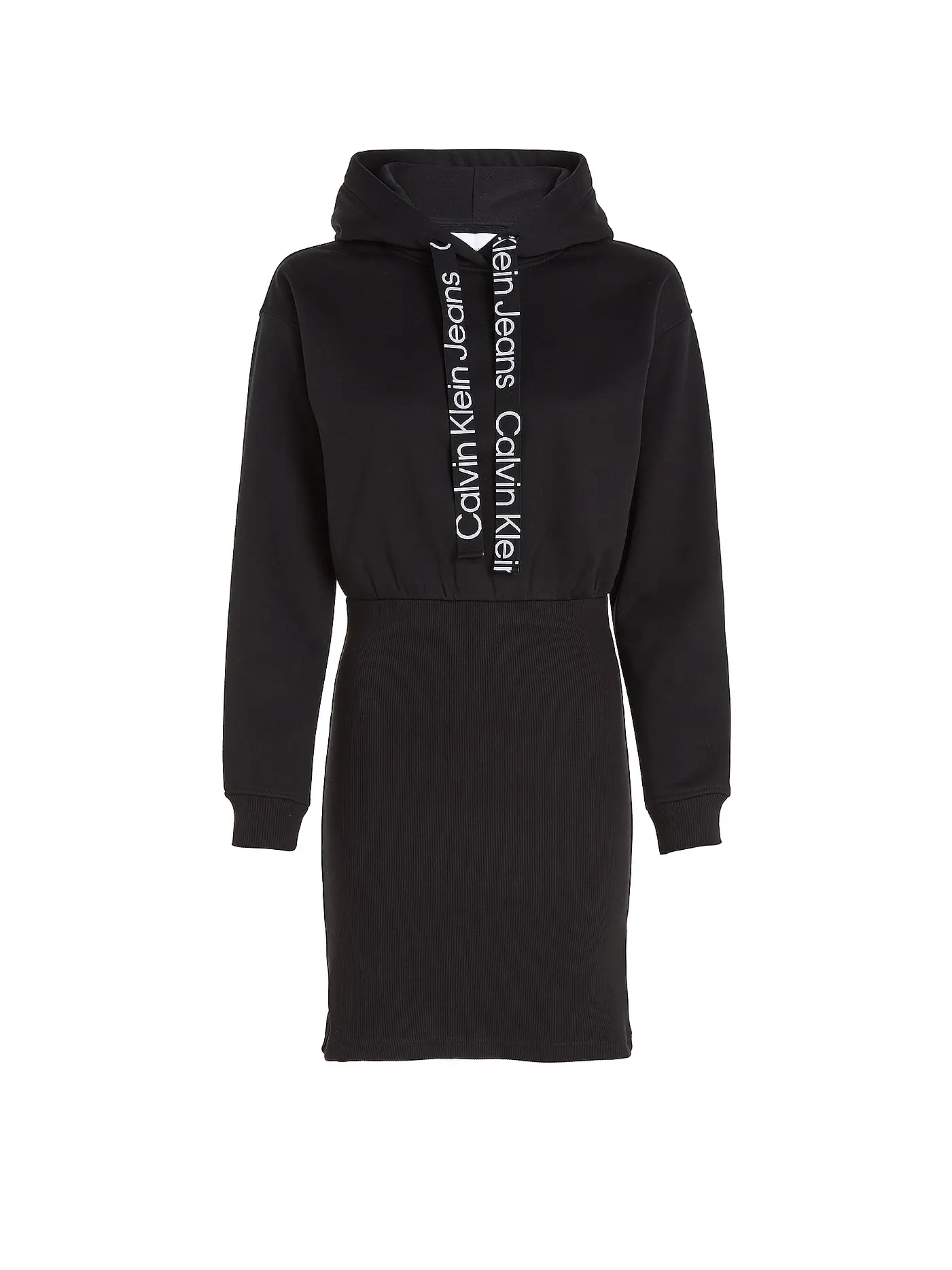 CALVIN KLEIN JEANS | Sweatkleid  | schwarz