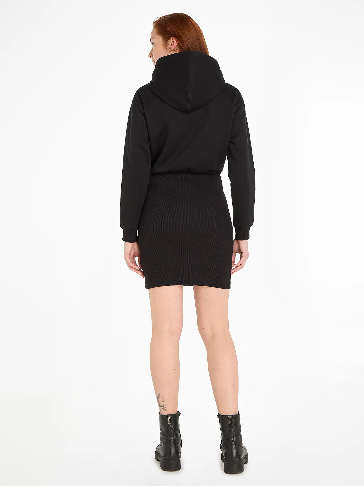 CALVIN KLEIN JEANS | Sweatkleid  | schwarz