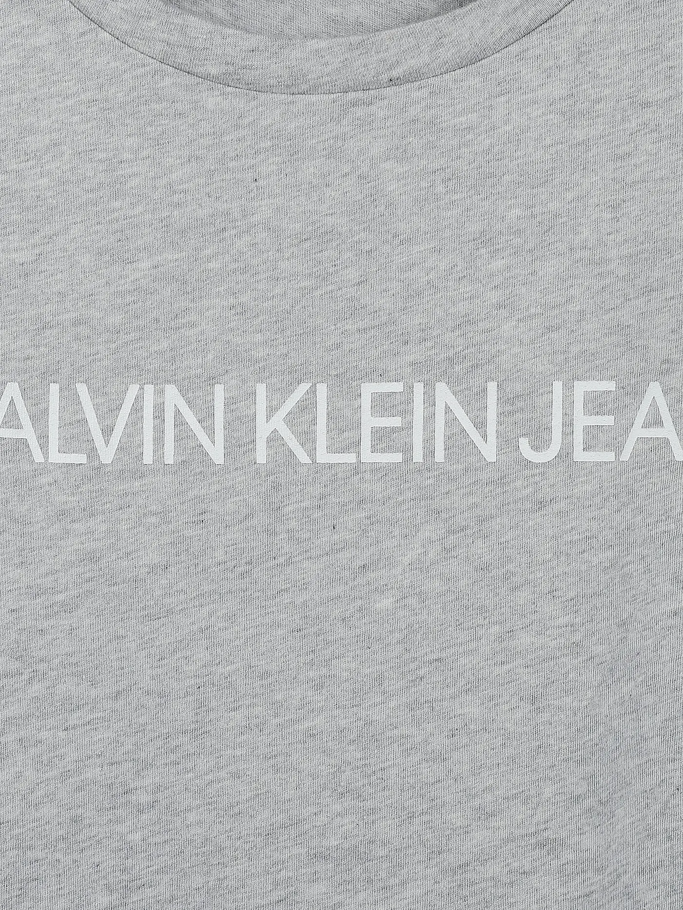 CALVIN KLEIN JEANS | T-Shirt  | grau