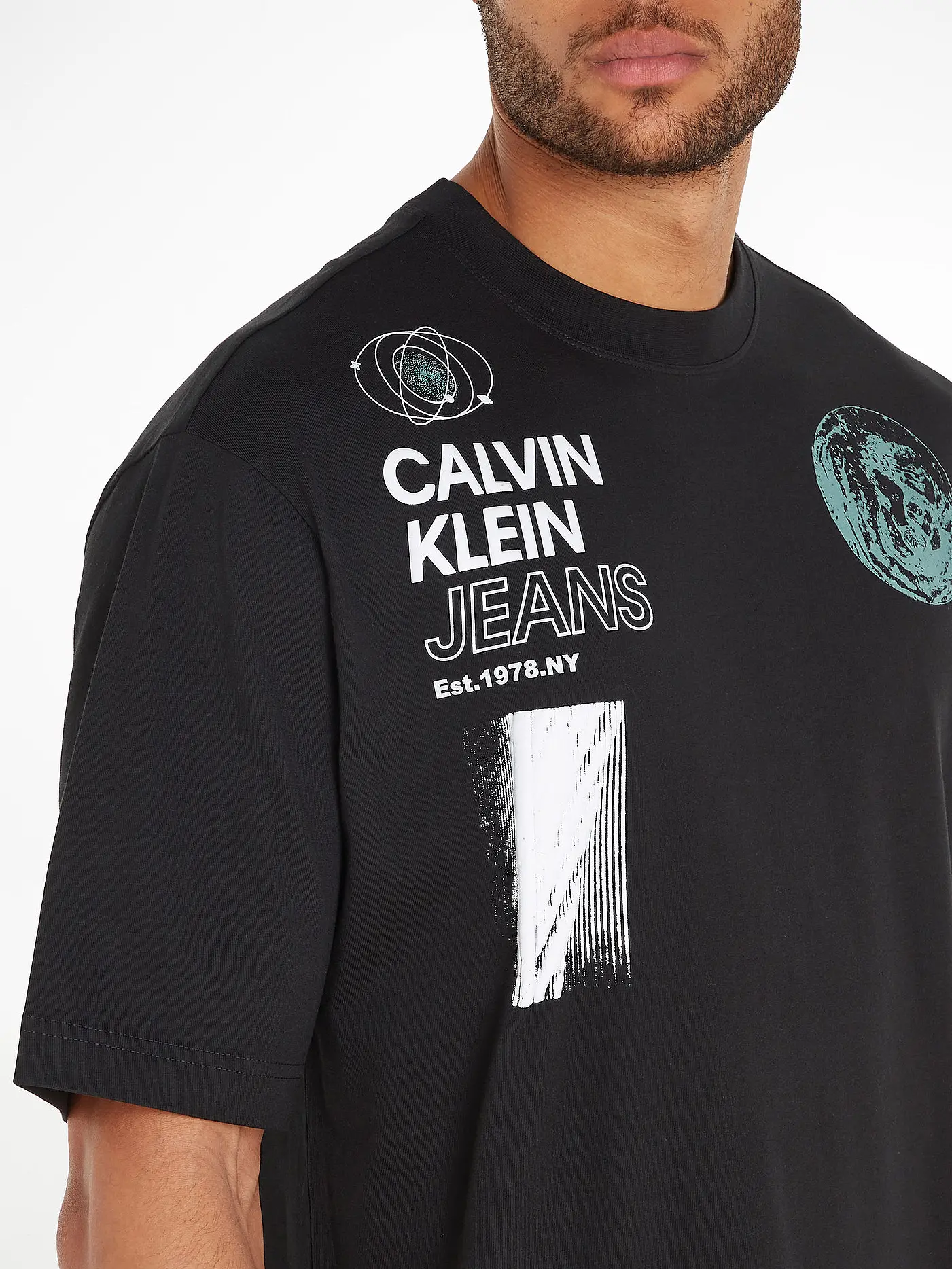 CALVIN KLEIN JEANS | T-Shirt  | schwarz