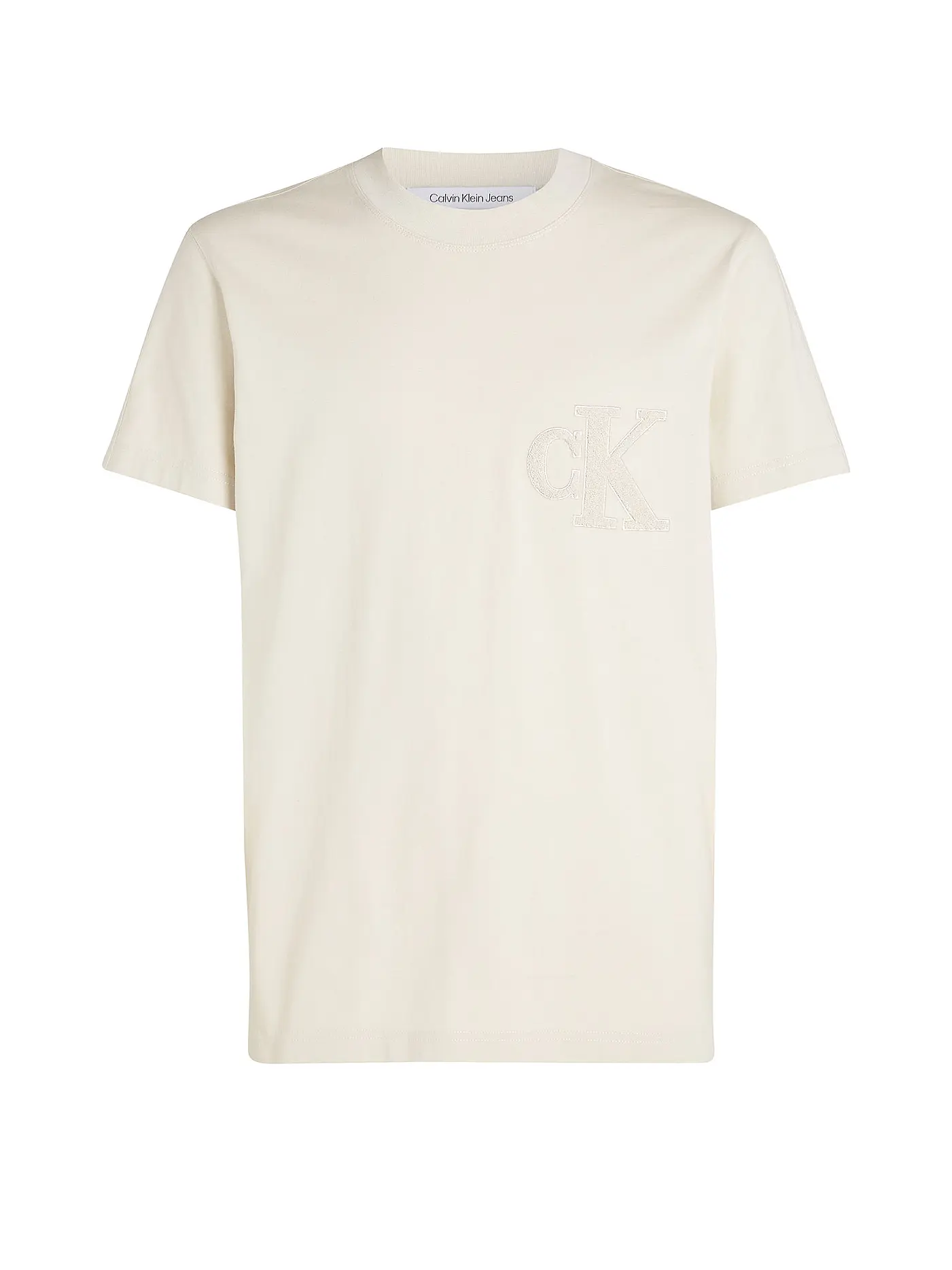 CALVIN KLEIN JEANS | T-Shirt BLOCKING TEE | beige