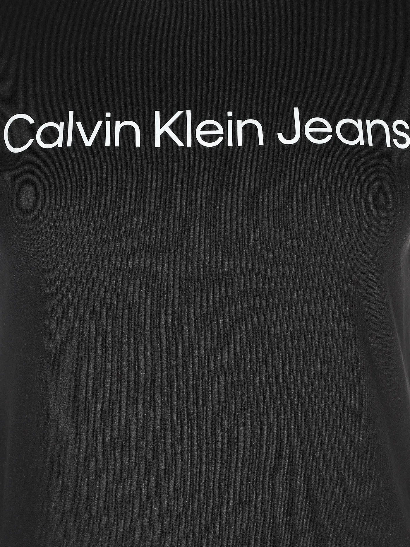 CALVIN KLEIN JEANS | T-Shirt Slim Fit CORE INSTITUTIONAL | schwarz