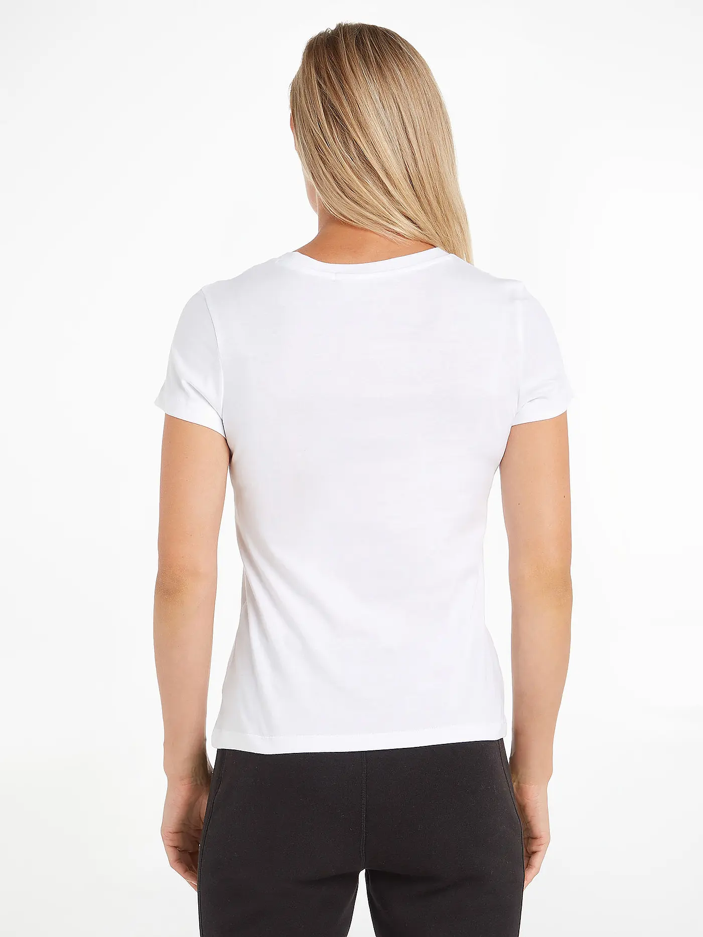 CALVIN KLEIN JEANS | T-Shirt Slim Fit CORE INSTITUTIONAL | weiss