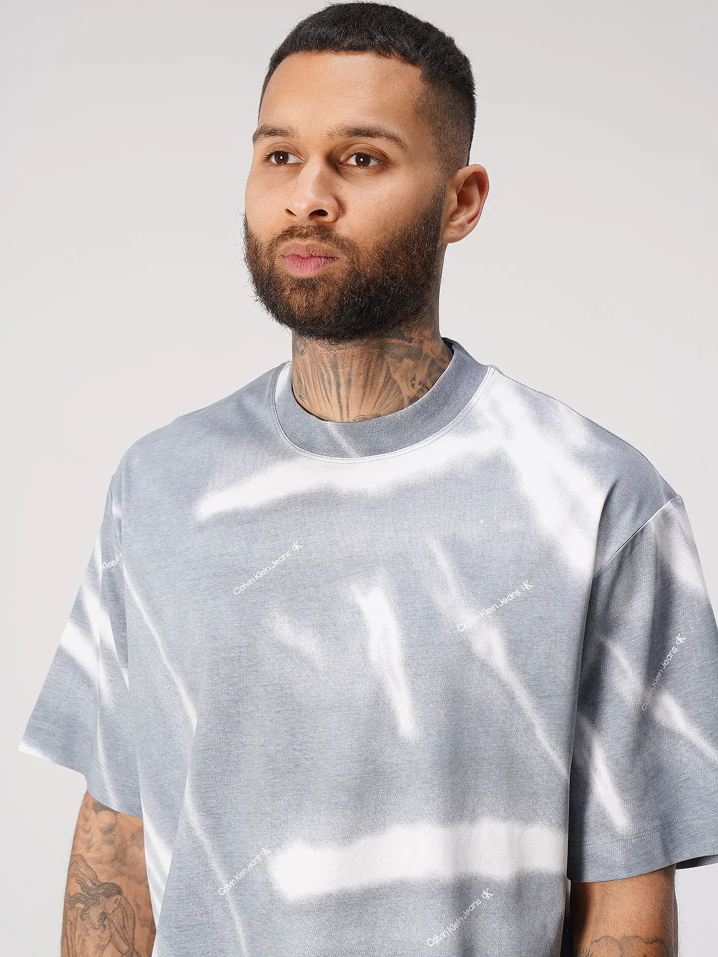 CALVIN KLEIN JEANS | T-Shirt | hellgrau