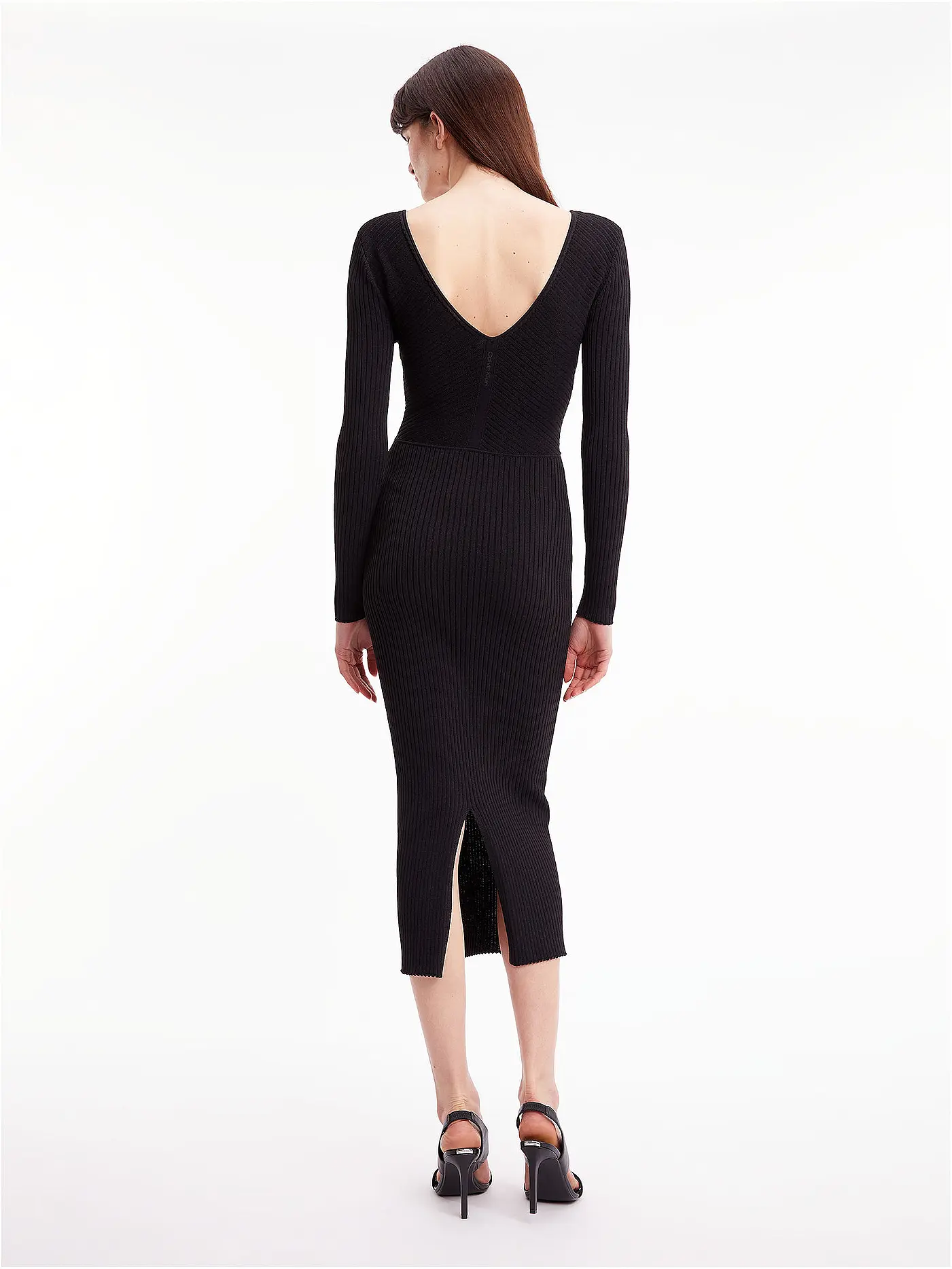 CALVIN KLEIN | Abendkleid ICONIC | schwarz
